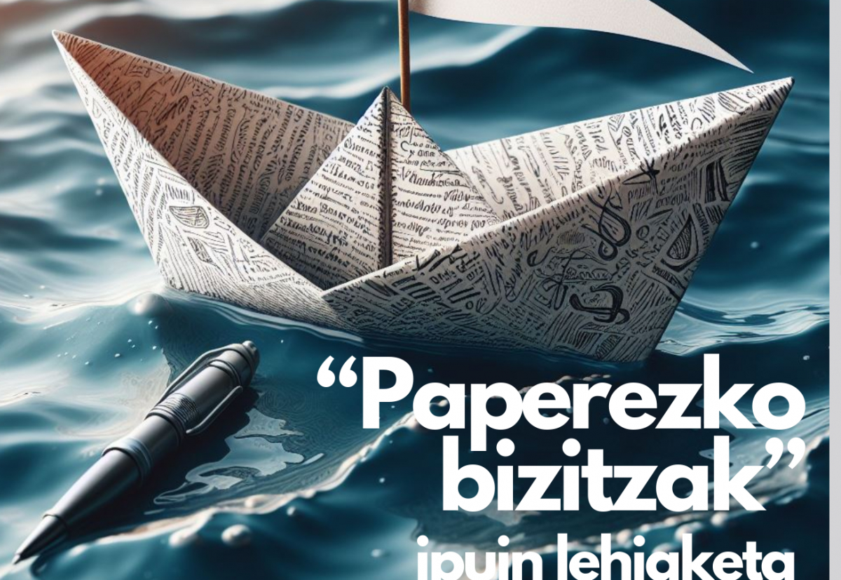 &#039;Paperezko bizitzak&#039; ipuin-lehiaketa abian da